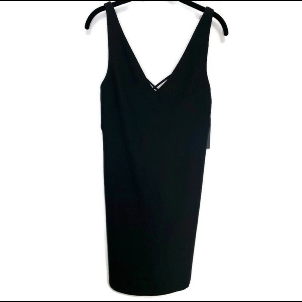 ZARA Women's Classic Black Strappy Dress LBD Size Small  New with Tags